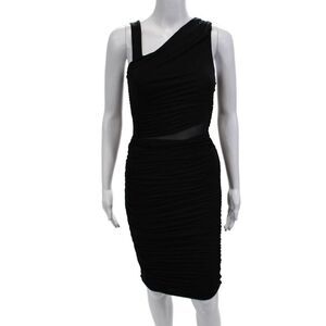 bailey 44 layered column dress Bailey 44 tiered column dress, navy and cream, size S